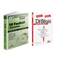 Aydın AYT 10 Fasikül Deneme ve AKM Dil Bilgisi Soru Bankası Seti 2 Kitap