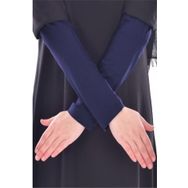 Aydın Bone Tesettür Lacivert Düz Kolluk