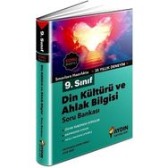 Aydın Yayınları 9. Sınıf Din Kültürü ve Ahlak Bilgisi Konu Özetli Soru Bankası
