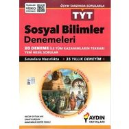 Aydın Yayınları TYT Sosyal Bilimler 20 Deneme