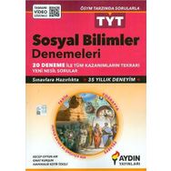 Aydın Yayınları TYT Sosyal Bilimler Deneme 20 Deneme