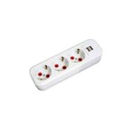 Ayka 77 302 05 5m 3'lü Usb Çıkışlı Topraklı Grup Priz