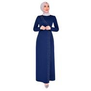 Ayşe Melek 2459 İndigo Abiye Kadın Elbise