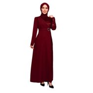 Ayşe Melek 2516 Bordo Abiye Kadın Elbise