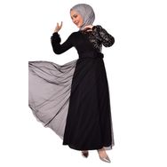 Ayşe Melek 2519 Siyah Abiye Kadın Elbise