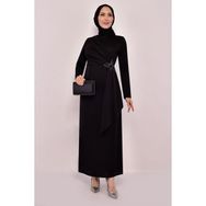 Ayşe Melek 2580 Siyah Abiye Kadın Elbise