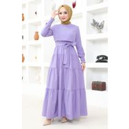 Ayşe Melek 2610 Lila Abiye Kadın Elbise