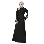 Ayşe Melek 2697 Siyah Abiye Kadın Elbise