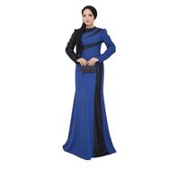 Ayşe Melek 2710 İndigo Abiye Kadın Elbise