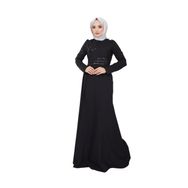 Ayşe Melek 2711 Siyah Abiye Kadın Elbise