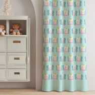 Ayshome Mint 140x270 cm Çocuk Odası Perdesi