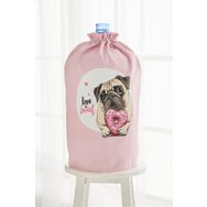 Ayshome Pembe Sevimli Köpek Damacana Kılıfı