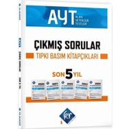AYT Çıkmış Sorular Son 5 Yıl Tıpkı Basım Fasikülleri - KR Akademi Yayınları