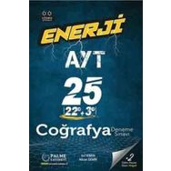 Ayt Coğrafya Enerji 25 Deneme Sınavı - Palme Yayınevi
