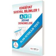 AYT Edebiyat Sosyal Bilimler 1 20x40 Deneme Farklı Sistem Yayınları