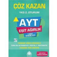 AYT Eşit Ağırlık Beşli Deneme Sınavı Çöz Kazan Yayınları