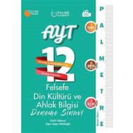 AYT Felsefe Din Kültürü ve Ahlak Bilgisi Palmetre 12 Deneme Sınavı Palme Yayınları