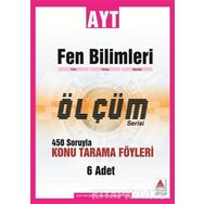 AYT Fen Bilimleri 450 Soruyla Konu Tarama Föyleri Ölçüm Serisi-Delta Kültür Yayınları
