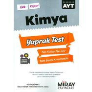 AYT Kimya Üniversiteye Hazırlık Yaprak Testler 2021 - Miray Yayınları