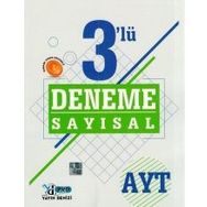 Ayt Sayısal 3'lü Pro Deneme-Yayın Denizi Yayınları
