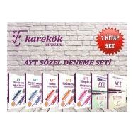 Ayt Sözel Deneme Seti 5 Kitap Karekök Yayınları