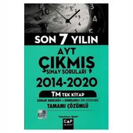 AYT TM Son 7 Yılın Çıkmış Sorular-Çap Yayınları