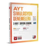 Ayt Tüm Dersler Sayısal Simülasyon 3 Deneme Sınavı Yeni - 3D Yayınları