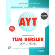 AYT Tüm Dersler Soru Kitabı Bankası - Palme Yayınları