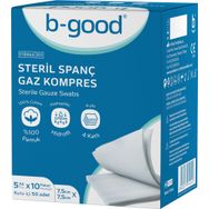 B-Good 7.5x7.5 cm 50'li Steril Spanç Gaz Kompres