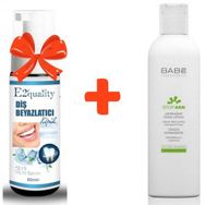 Babe 250 ml StopAkn Astringent Tonic Lotion Tonik+E2'Quality E2'quality Diş Beyazlatıcı Köpük