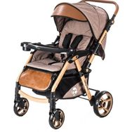 Baby Care 55 Gold Kahve Maxi Pro Çift Yönlü Bebek Arabası