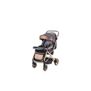 Baby Care BC65 Gold Siyah Capron Çift Yönlü Bebek Arabası