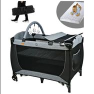 Baby Home 560 Golite 70x110 cm Gri Bebek Oyun Parkı Park Yatak