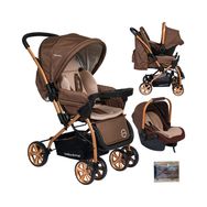 Baby Home 760T Gold Kahverengi Travel Sistem Bebek Arabası