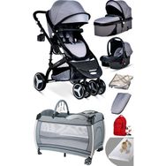Baby Home 945 Travel Sistem Bebek Arabası Ve 600 Oyun Parkı Beşik