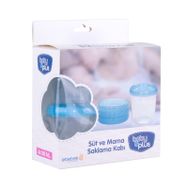 Baby Mom 4'lü 180 ml Süt ve Mama Saklama Kabı