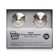 Baby Mom Gümüş 2'li 925 Ayar Göğüs Ucu Koruyucu Kapak