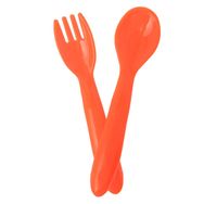 Baby Plus 1+ Yaş Asortili Mama Çatal Kaşık Seti
