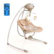 Baby Plus Bej Wind Otomatik Oyuncaklı Bebek Salıncak
