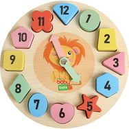 Baby Toys Montessori Ahşap Puzzle Saat
