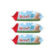Baby Turco 3x90 Adet Zeytinyağlı Bebek Islak Havlu