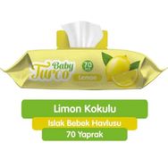 Baby Turco 70'li Limon Kokulu Islak Mendil