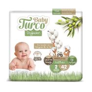 Baby Turco Doğadan No:2 Mini 42 Adet Bebek Bezi