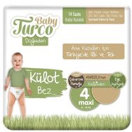 Baby Turco Doğadan No:4 Maxi Külot Bebek Bezi