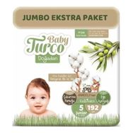 Baby Turco Doğadan No:5 Junior 192 Adet Bebek Bezi
