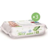 Baby Turco Softcare 3'lü Aloe Vera Islak Bebek Havlusu