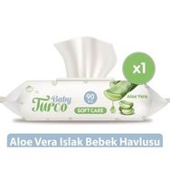 Baby Turco Softcare Aloe Vera 90 Yaprak Islak Bebek Havlusu