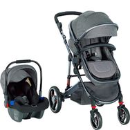 Baby2go 2039 Star Plus Gri Travel Sistem Bebek Arabası