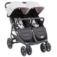 Baby2go 2325 Siyah California İkiz Bebek Arabası