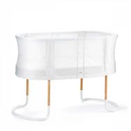 Babybjorn Beyaz Crib İki Katlı Bebek Beşiği